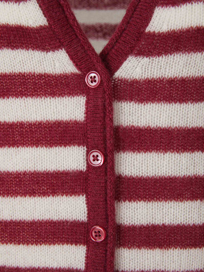 Outlet online Dorothee Schumacher Mujer Cárdigan Punto Lana color Rojo sku 713-000255 01 - Foto 3