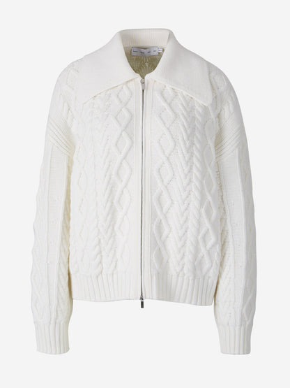 Outlet online Proenza Schouler Mujer Cárdigan Punto Lana color Beis sku 713-000257 01 - Foto 1