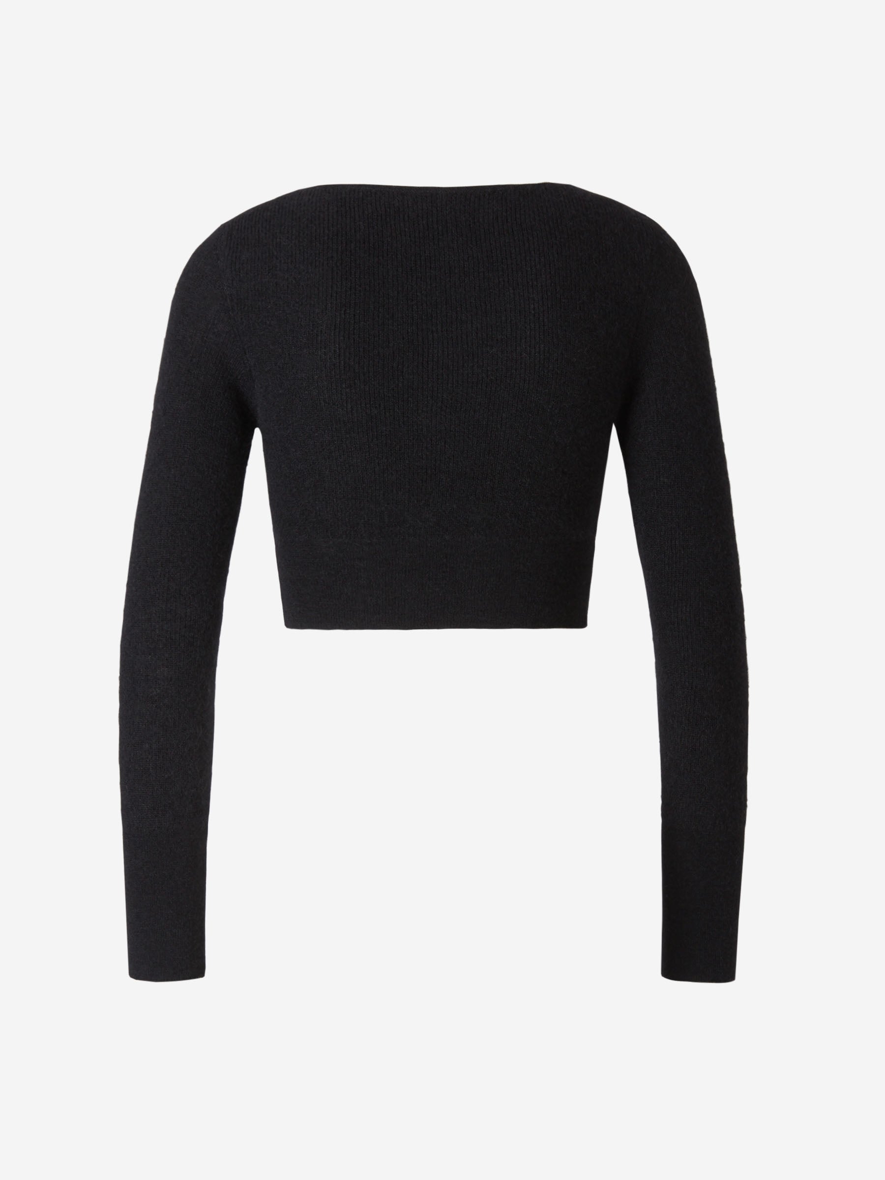 Outlet online Jacquemus Mujer Le Cardigan Alzou color Negro sku 713-000263 01 - Foto 3