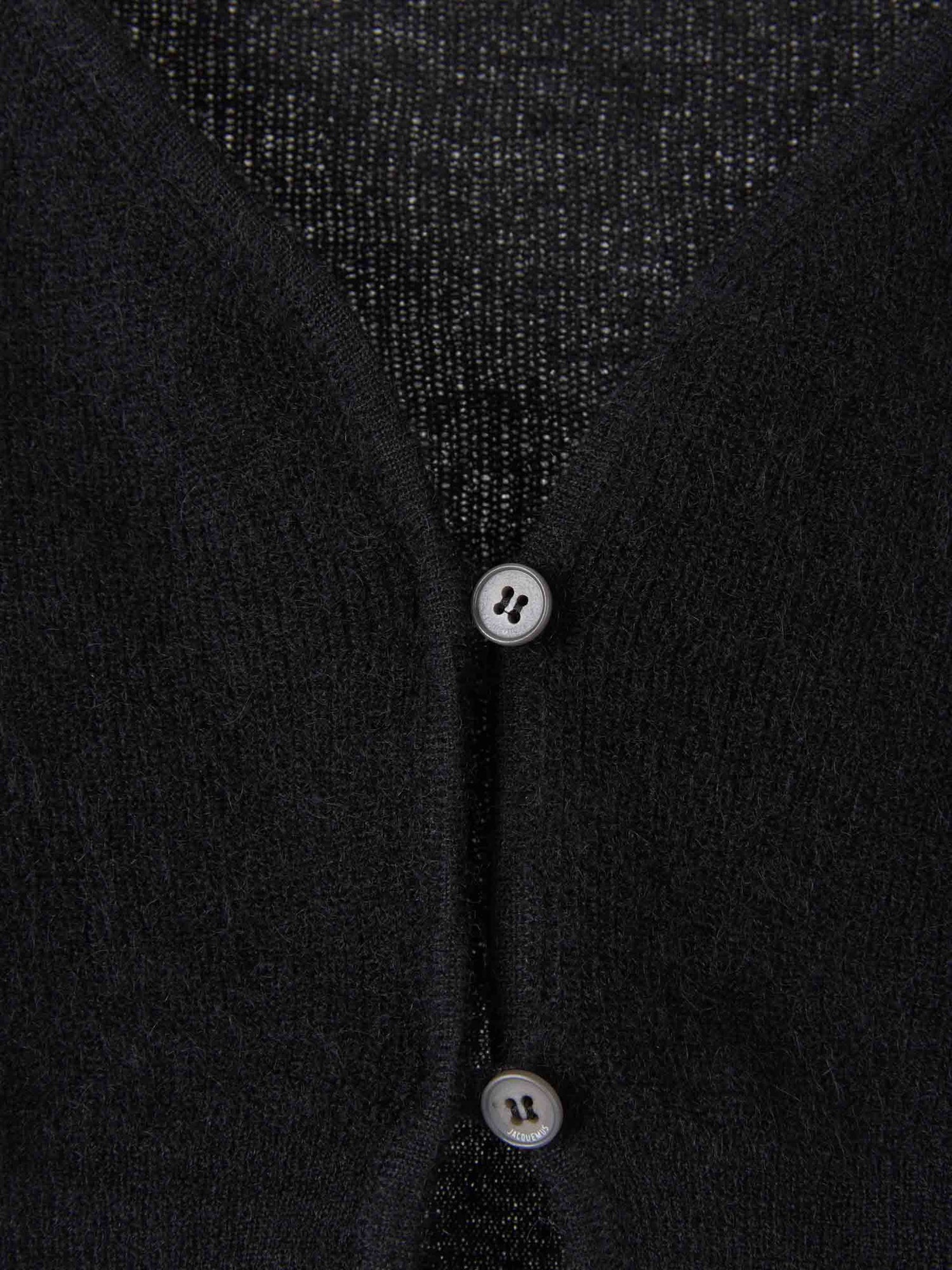 Outlet online Jacquemus Mujer Le Cardigan Alzou color Negro sku 713-000263 01 - Foto 4