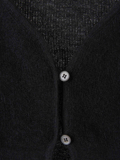 Outlet online Jacquemus Mujer Le Cardigan Alzou color Negro sku 713-000263 01 - Foto 4