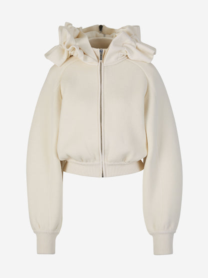 Outlet online Jacquemus Mujer Sudadera La Maille Crinoline color Beis sku 713-000264 01 - Foto 1