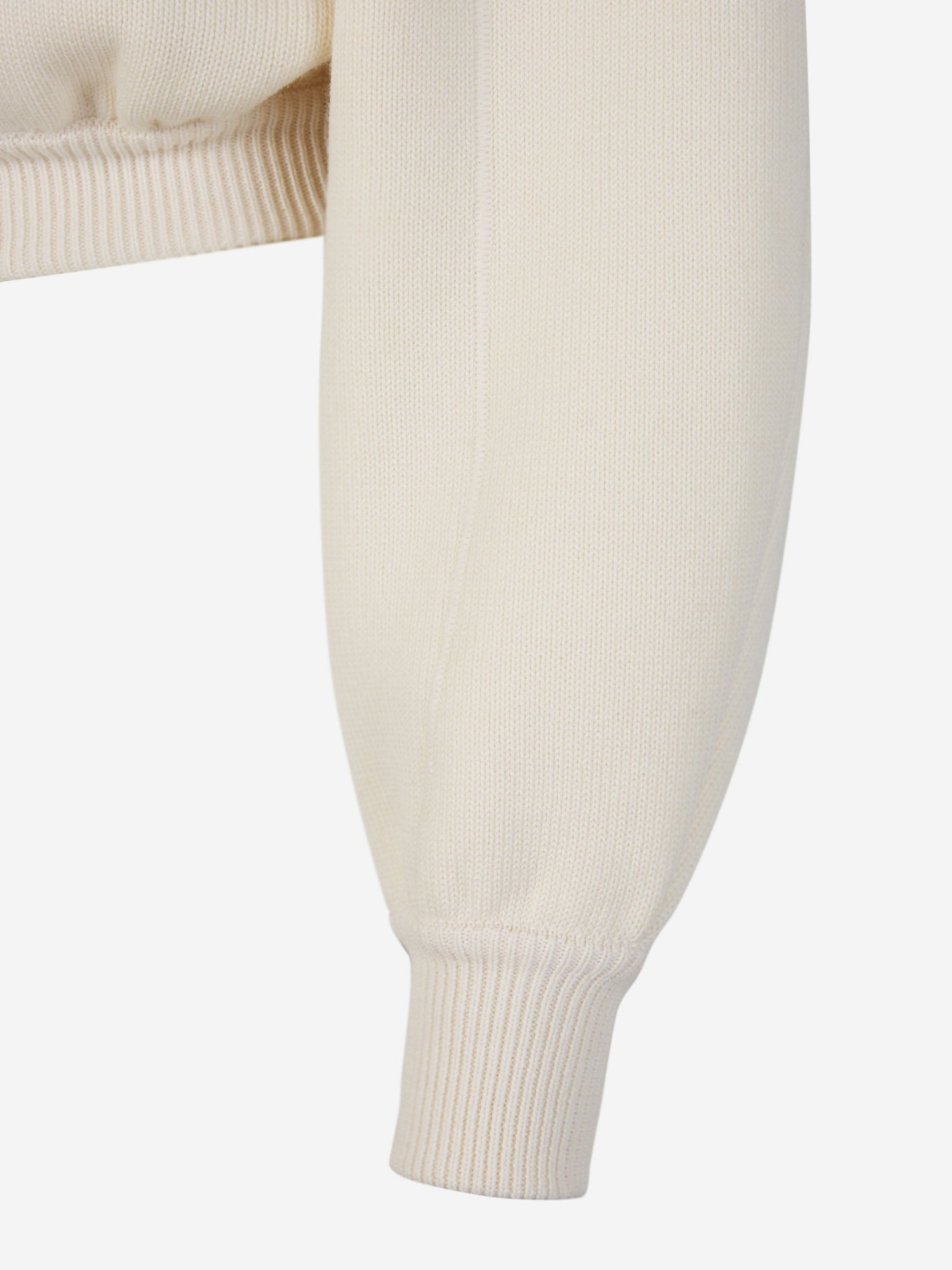 Outlet online Jacquemus Mujer Sudadera La Maille Crinoline color Beis sku 713-000264 01 - Foto 6