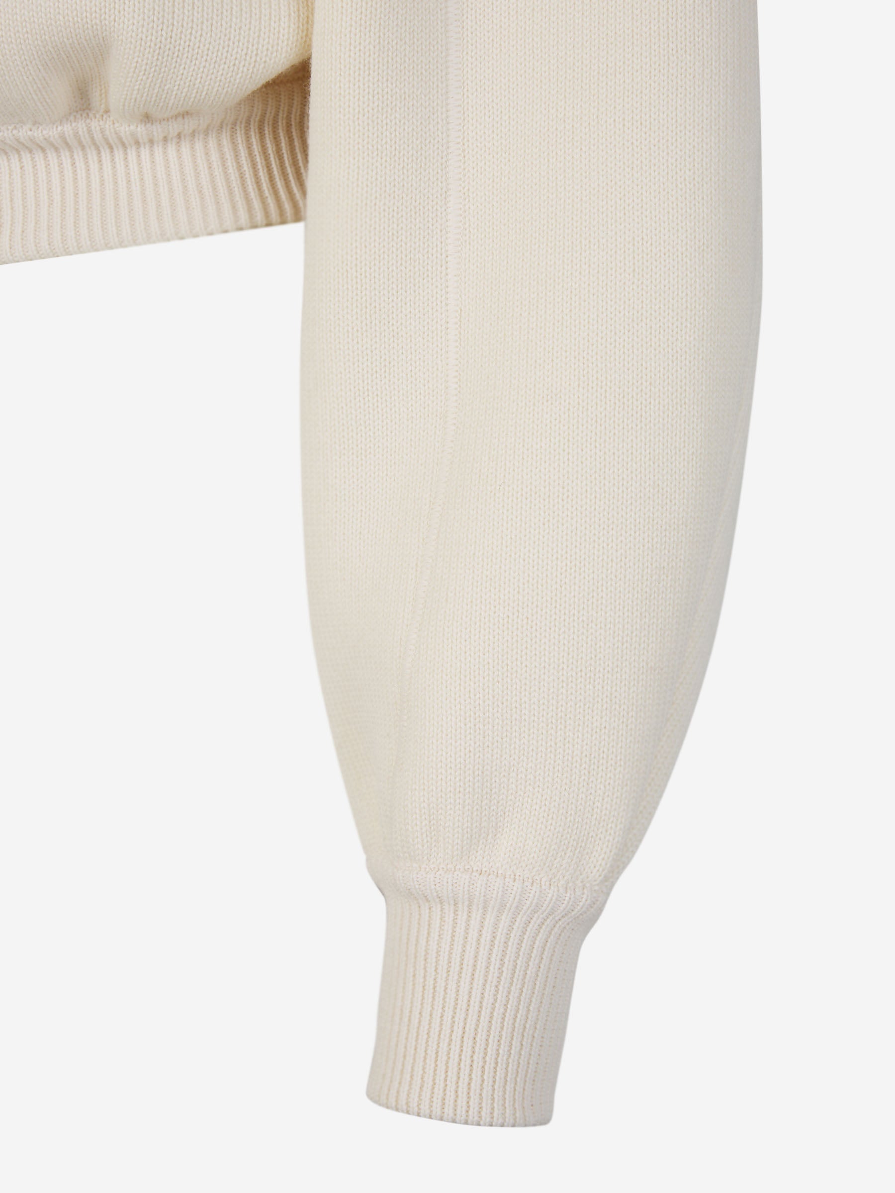Outlet online Jacquemus Mujer Sudadera La Maille Crinoline color Beis sku 713-000264 01 - Foto 6