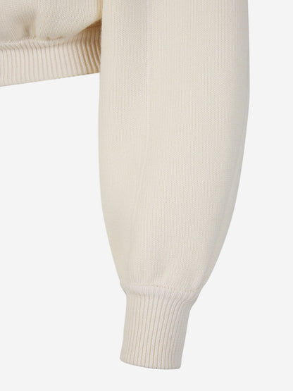 Outlet online Jacquemus Mujer Sudadera La Maille Crinoline color Beis sku 713-000264 01 - Foto 6