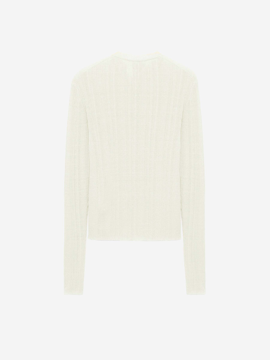 Dorothee Schumacher Mujer Barcelona Cárdigan Canalé Lino color Marfil sku 713-000344 01 - Foto 2