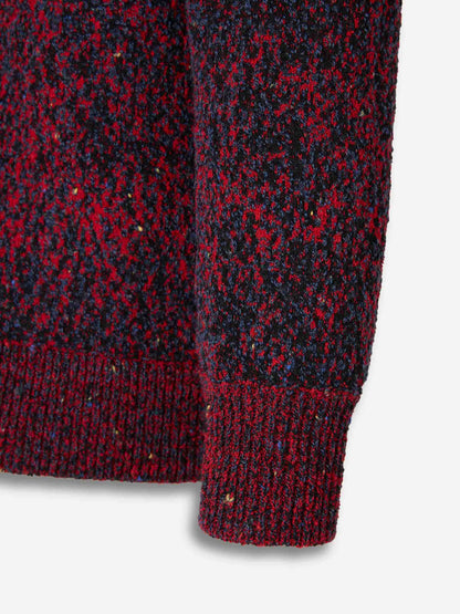 Outlet online Rabanne Mujer Cárdigan Punto Algodón color Burdeos sku 713-000402 01 - Foto 4