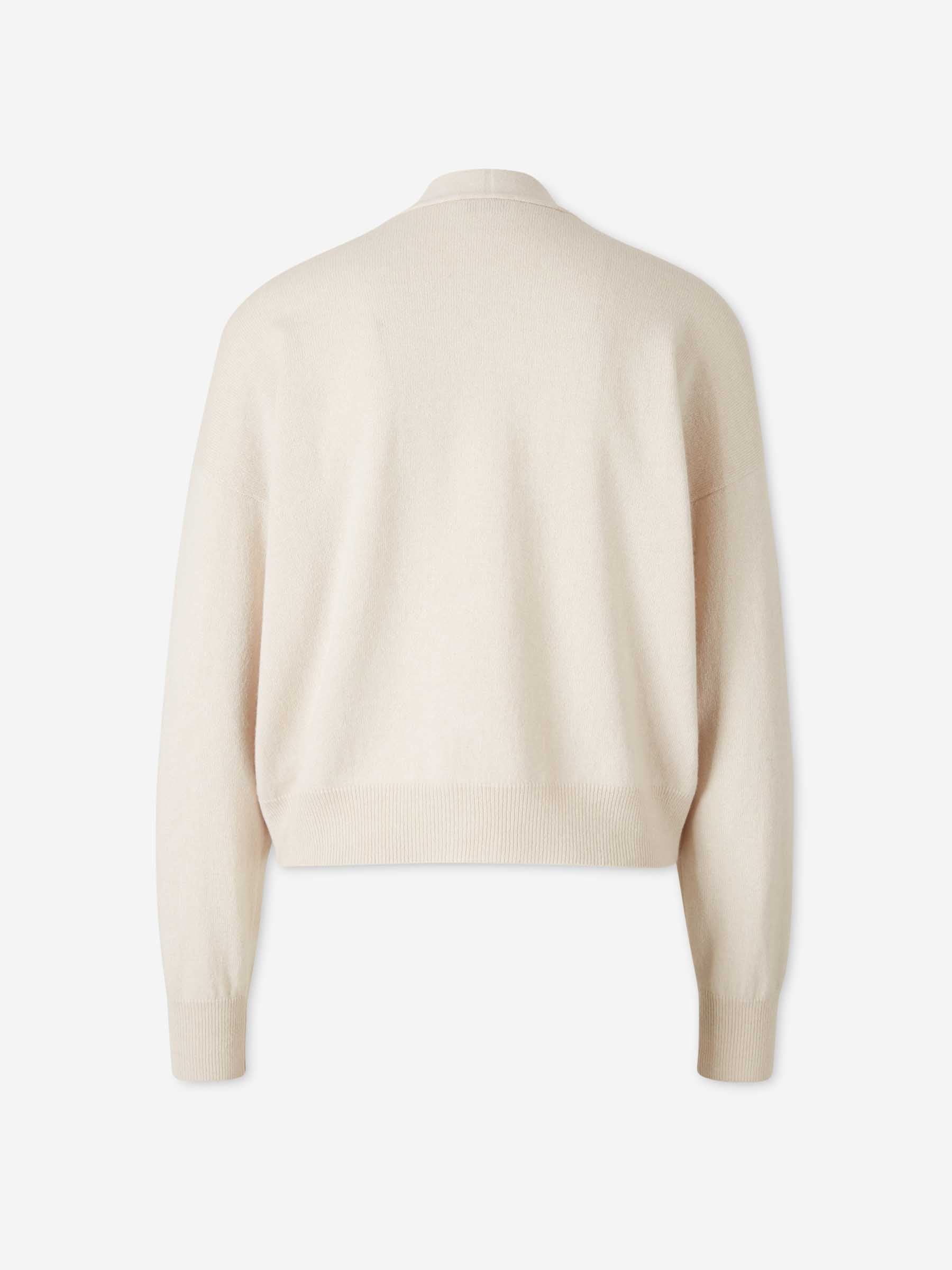 Outlet online Peserico Mujer Cárdigan Punto Cachemira color Crema sku 713-000425 01 - Foto 2