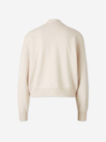 Outlet online Peserico Mujer Cárdigan Punto Cachemira color Crema sku 713-000425 01 - Foto 2