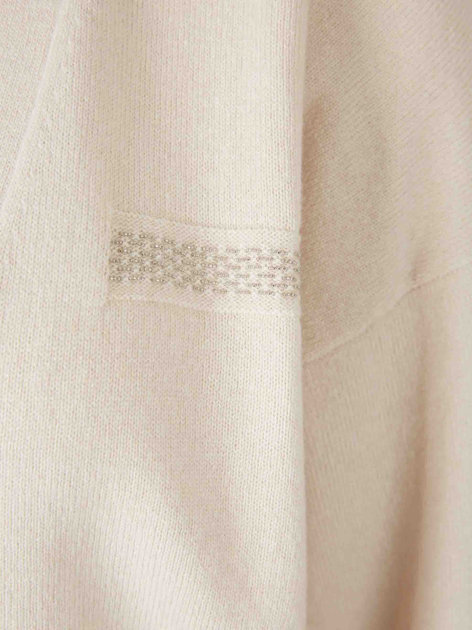 Outlet online Peserico Mujer Cárdigan Punto Cachemira color Crema sku 713-000425 01 - Foto 4