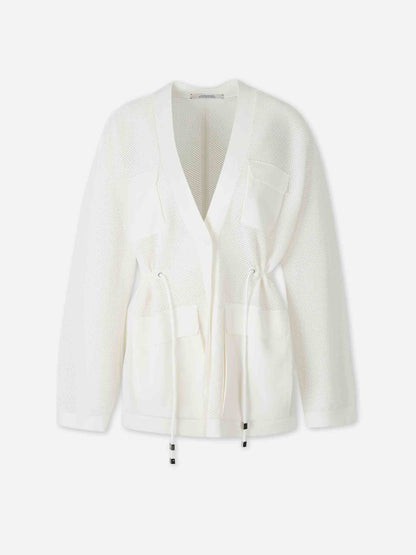 Dorothee Schumacher Mujer Barcelona Cárdigan Punto Pointelle color Blanco sku 713-000443 01 - Foto 1