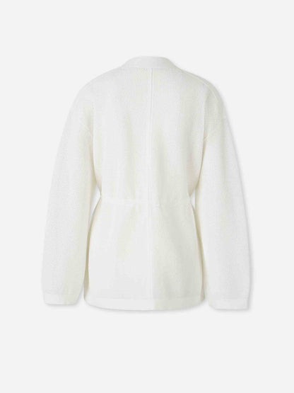 Dorothee Schumacher Mujer Barcelona Cárdigan Punto Pointelle color Blanco sku 713-000443 01 - Foto 2