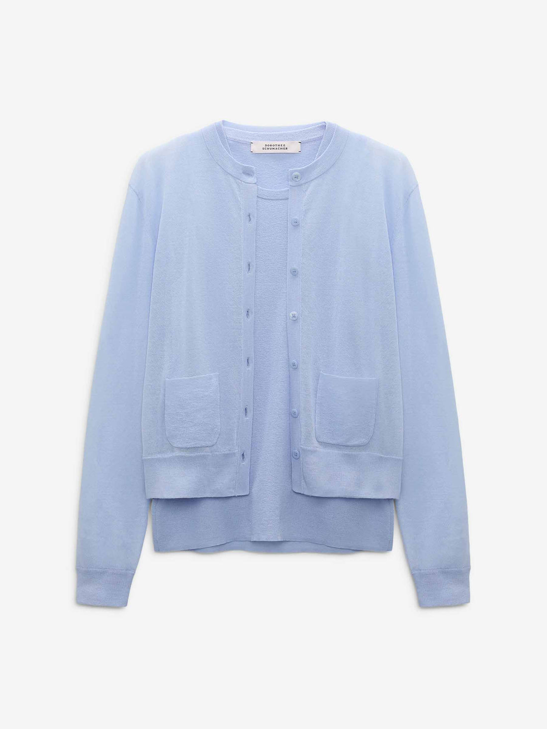 Dorothee Schumacher Mujer Barcelona Cárdigan Sheer Summer color Azul Celeste sku 713-000444 01 - Foto 1