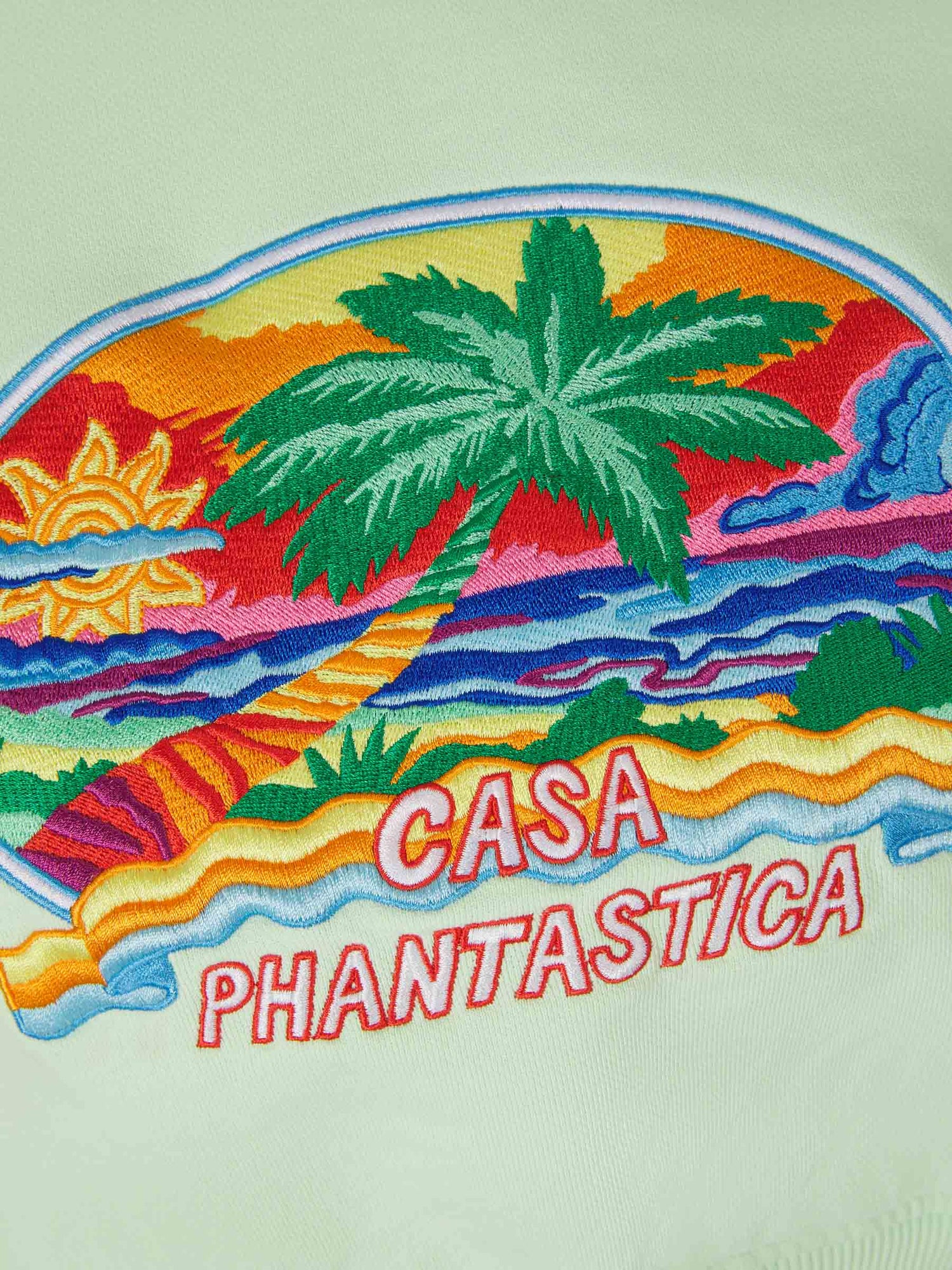 Outlet online Casablanca Mujer Sudadera Casa Phantastica color Verde Menta sku 715-000072 02 - Foto 8