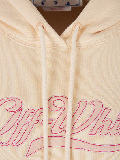 Outlet online Off-White Mujer Sudadera Logo Béisbol color Beige sku 715-000084 01 - Foto 3
