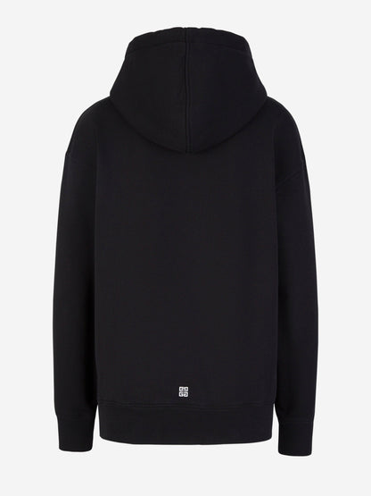 Outlet online Givenchy Mujer Sudadera Capucha Algodón color Negro sku 715-000119 01 - Foto 2
