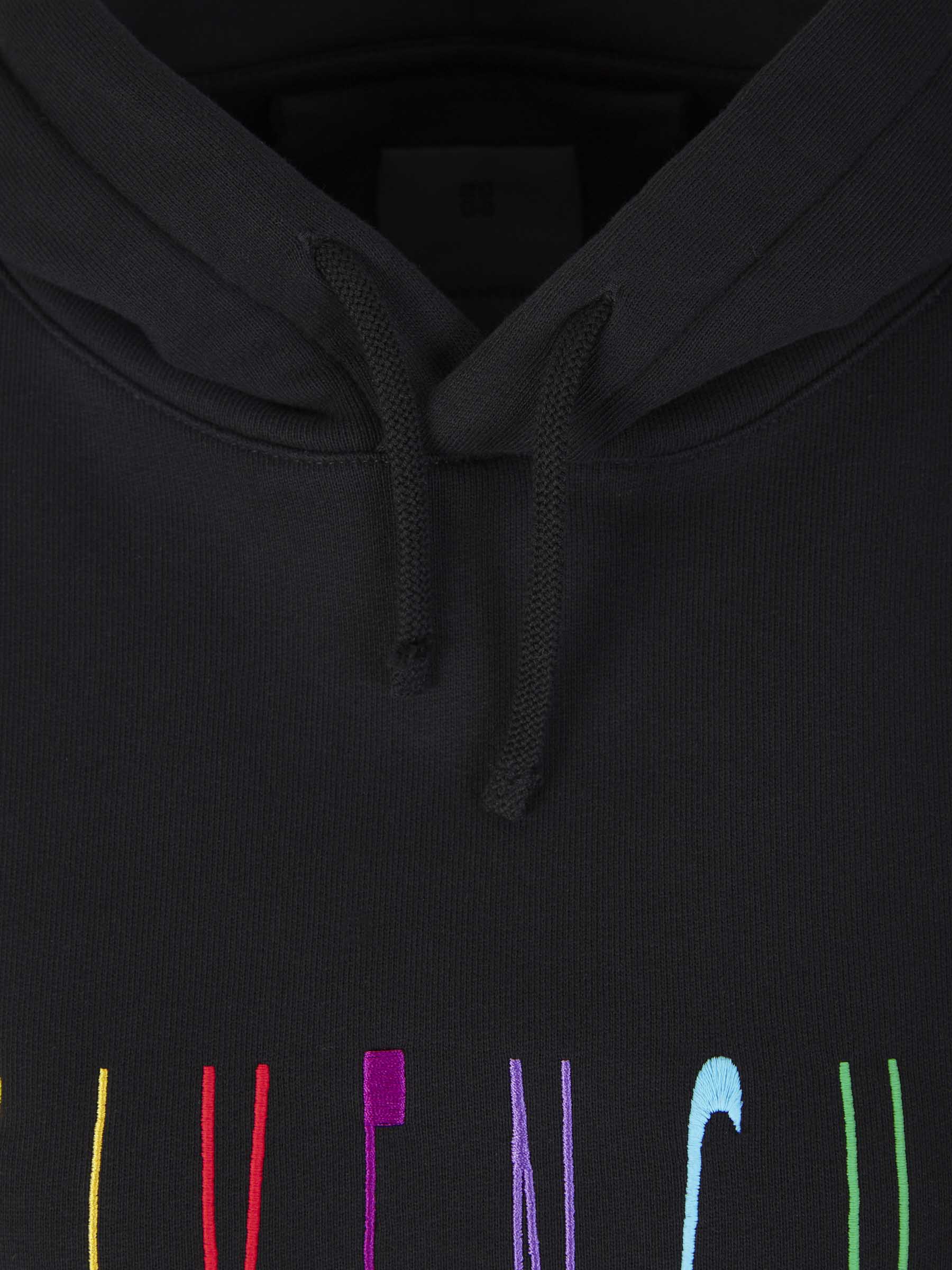 Outlet online Givenchy Mujer Sudadera Capucha Algodón color Negro sku 715-000119 01 - Foto 3