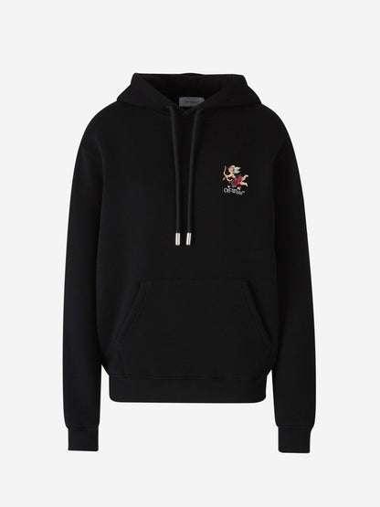 Outlet online Off-White Mujer Sudadera Fresco Bookish color Negro sku 715-000169 01 - Foto 1