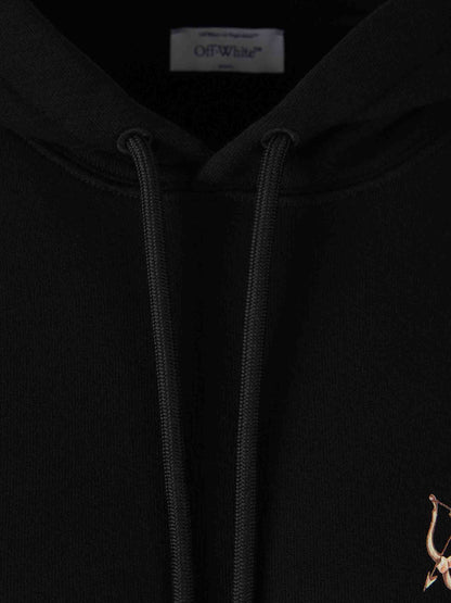Outlet online Off-White Mujer Sudadera Fresco Bookish color Negro sku 715-000169 01 - Foto 3