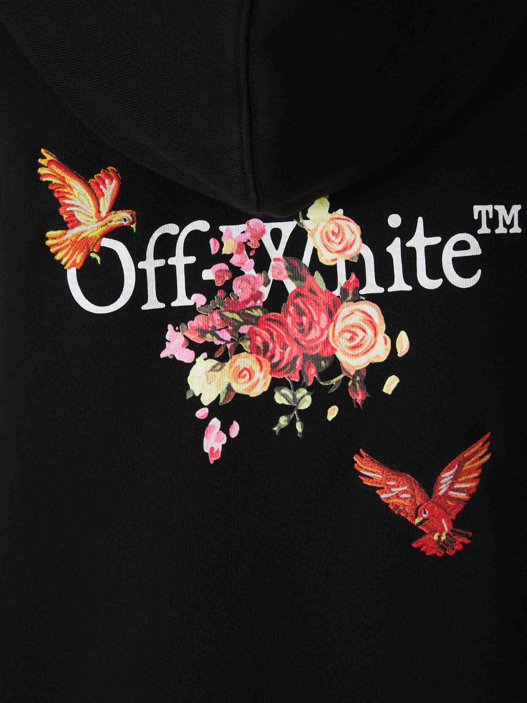 Outlet online Off-White Mujer Sudadera Fresco Bookish color Negro sku 715-000169 01 - Foto 6