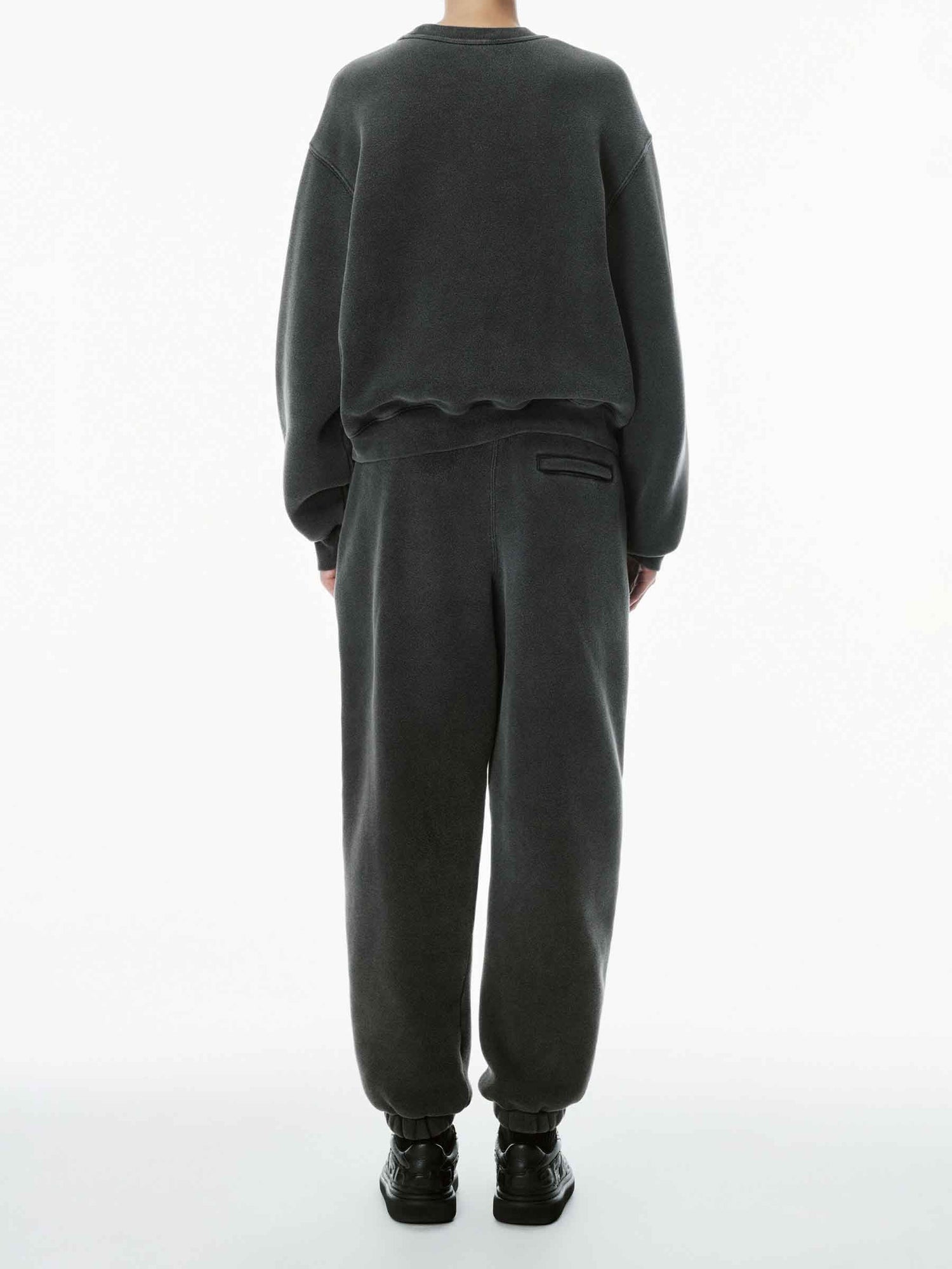 Outlet online Alexander Wang Mujer Sudadera Cuello Redondo color Negro sku 715-000186 01 - Foto 3