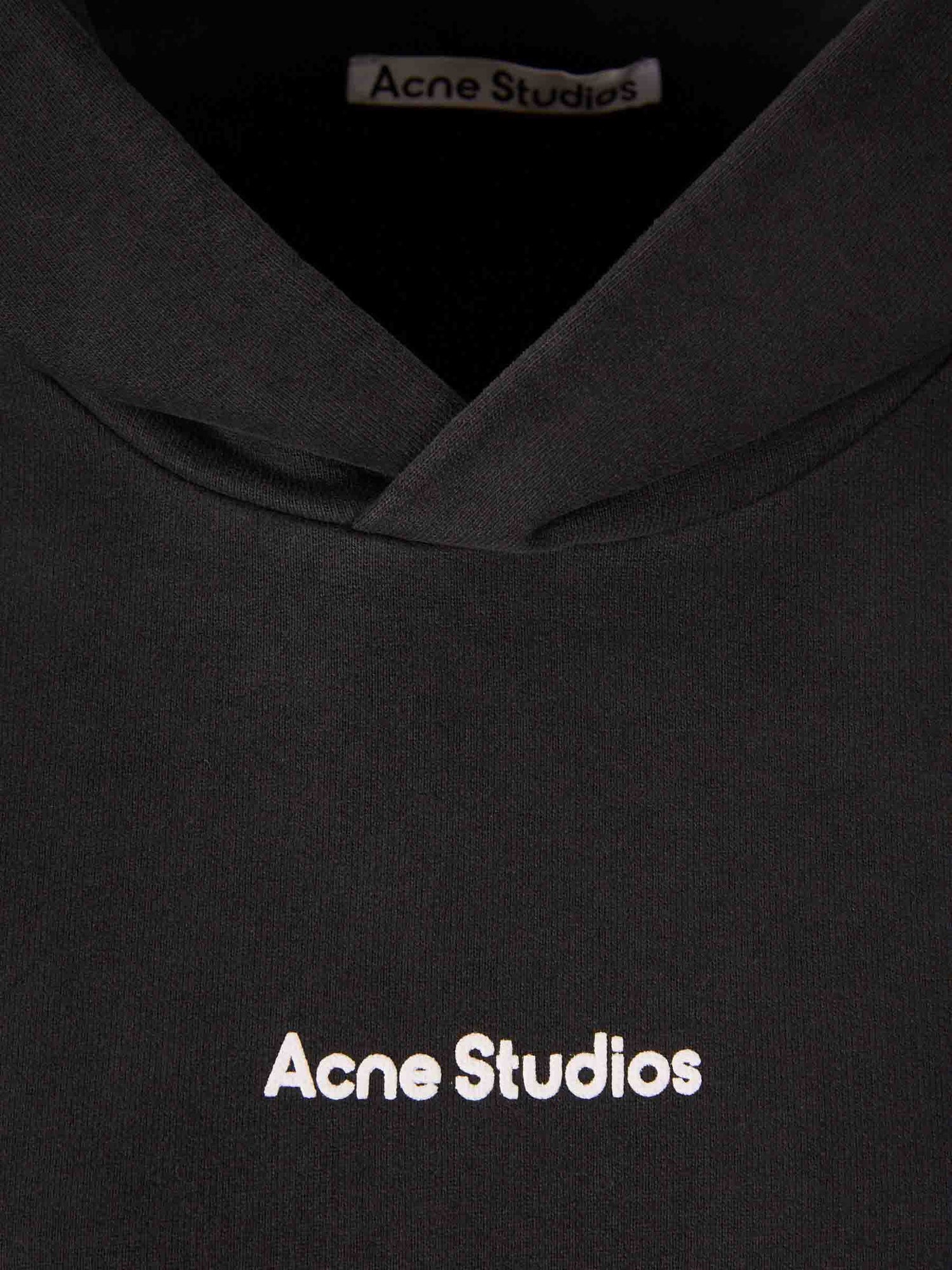Outlet online Acne Studios Mujer Sudadera Capucha Logo color Negro sku 715-000199 01 - Foto 3