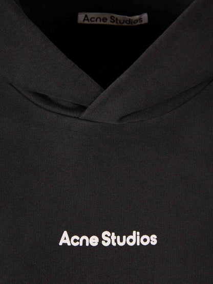Outlet online Acne Studios Mujer Sudadera Capucha Logo color Negro sku 715-000199 01 - Foto 3