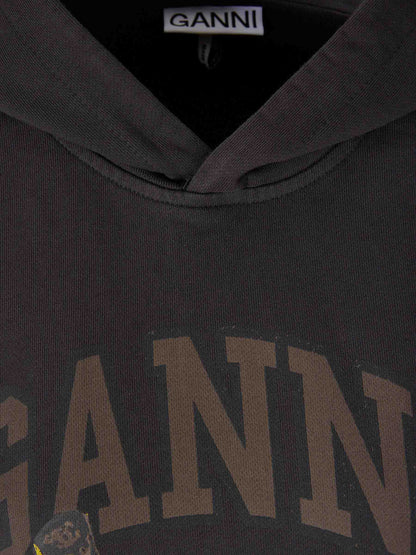 Outlet online Ganni Mujer Sudadera Cuello Redondo color Negro sku 715-000232 01 - Foto 3