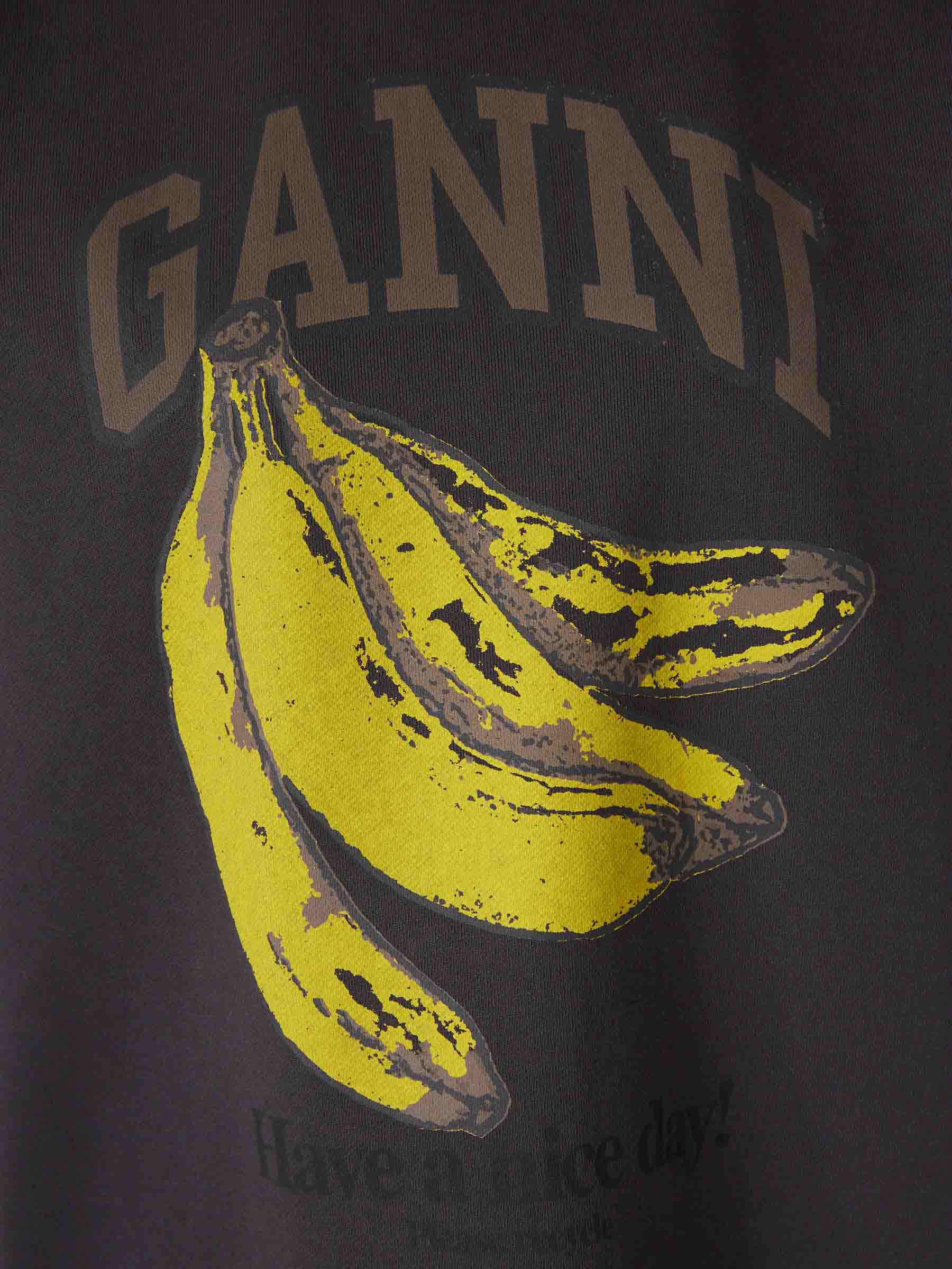 Outlet online Ganni Mujer Sudadera Cuello Redondo color Negro sku 715-000232 01 - Foto 4