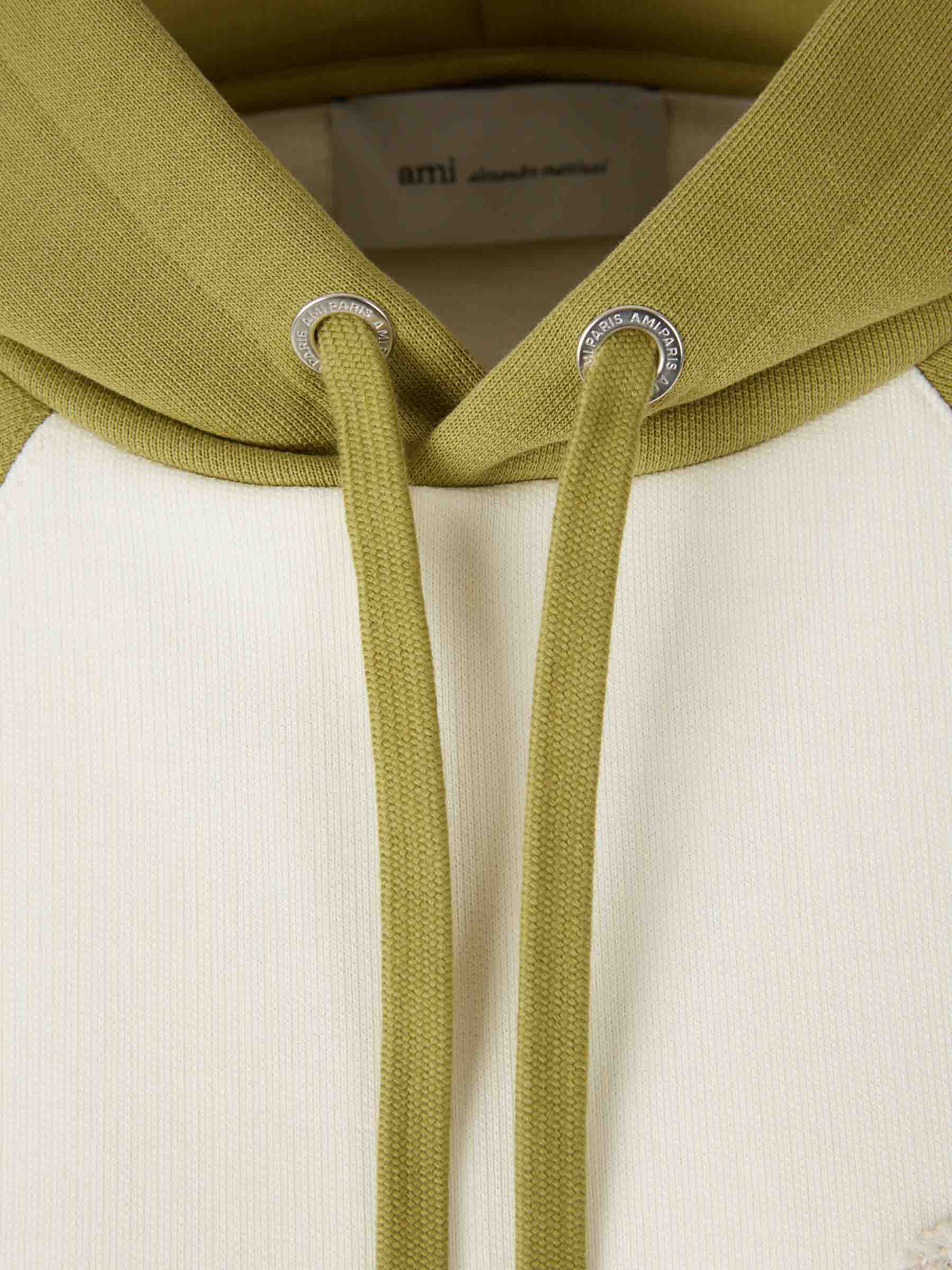Outlet online Ami Paris Mujer Sudadera Cuello Redondo color Verde sku 715-000238 01 - Foto 3