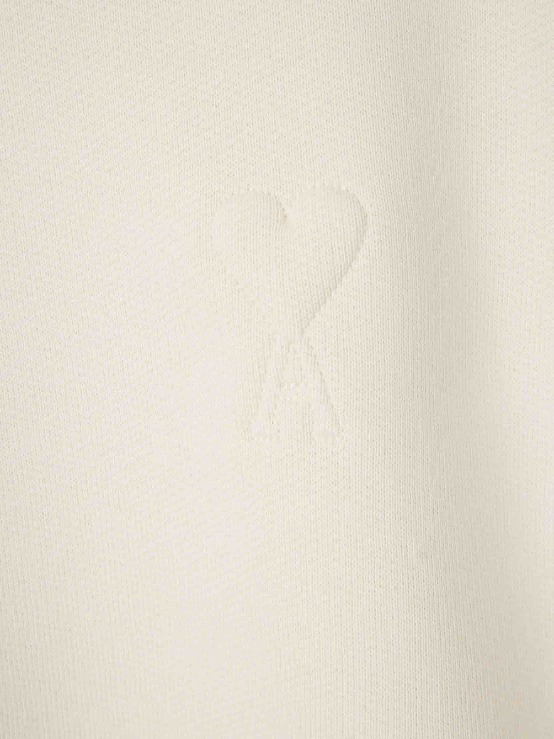 Outlet online Ami Paris Mujer Sudadera Cuello Redondo color Marfil sku 715-000239 01 - Foto 4