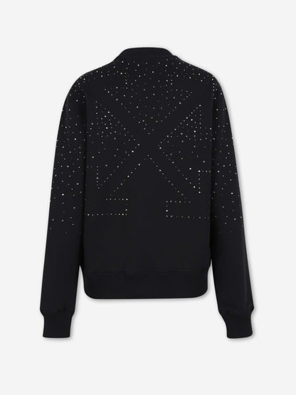 Off-White Mujer Barcelona Sudadera Cuello Redondo color Negro sku 715-000242 01 - Foto 2