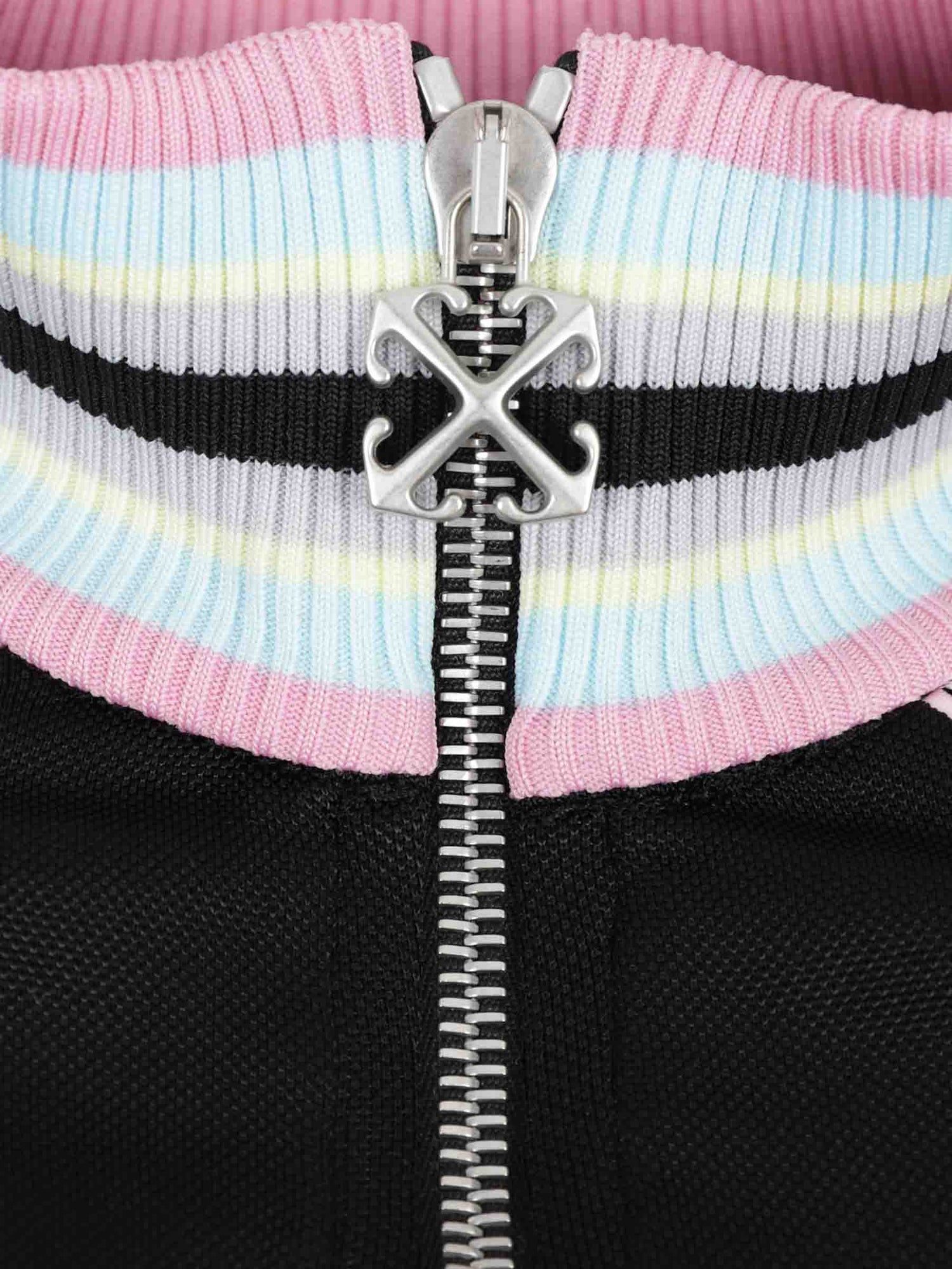 Off-White Mujer Barcelona Sudadera Cremallera Deportiva color Negro sku 715-000244 01 - Foto 3