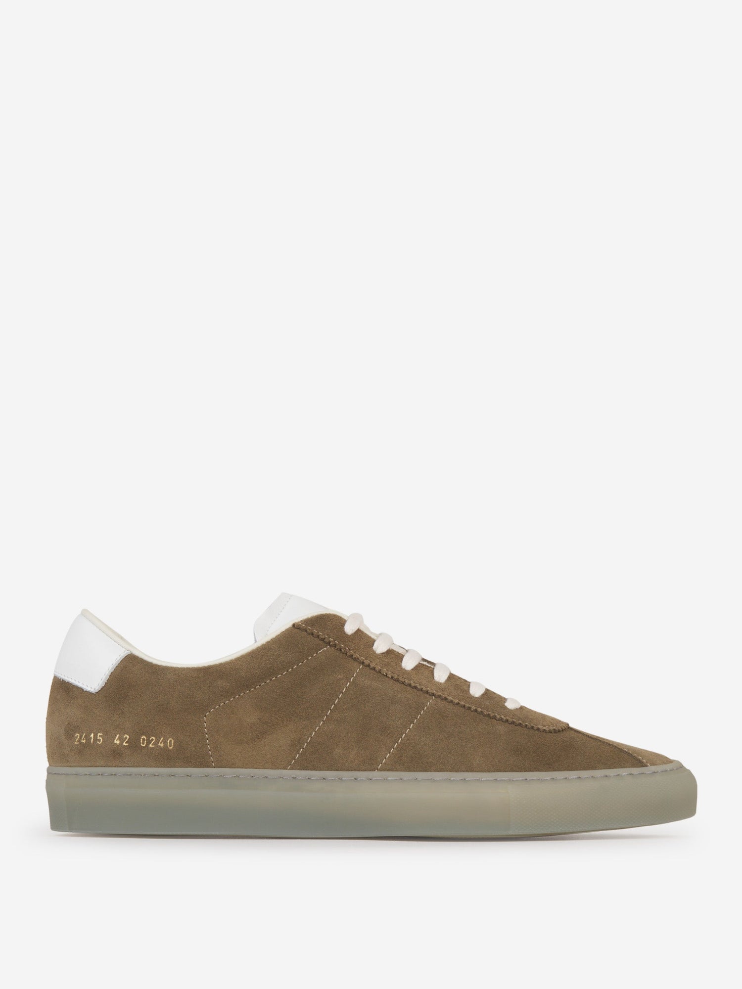 Outlet online Common Projects Hombre Sneakers Piel Ante color Verde Militar sku 616-002712 01 - Foto 1