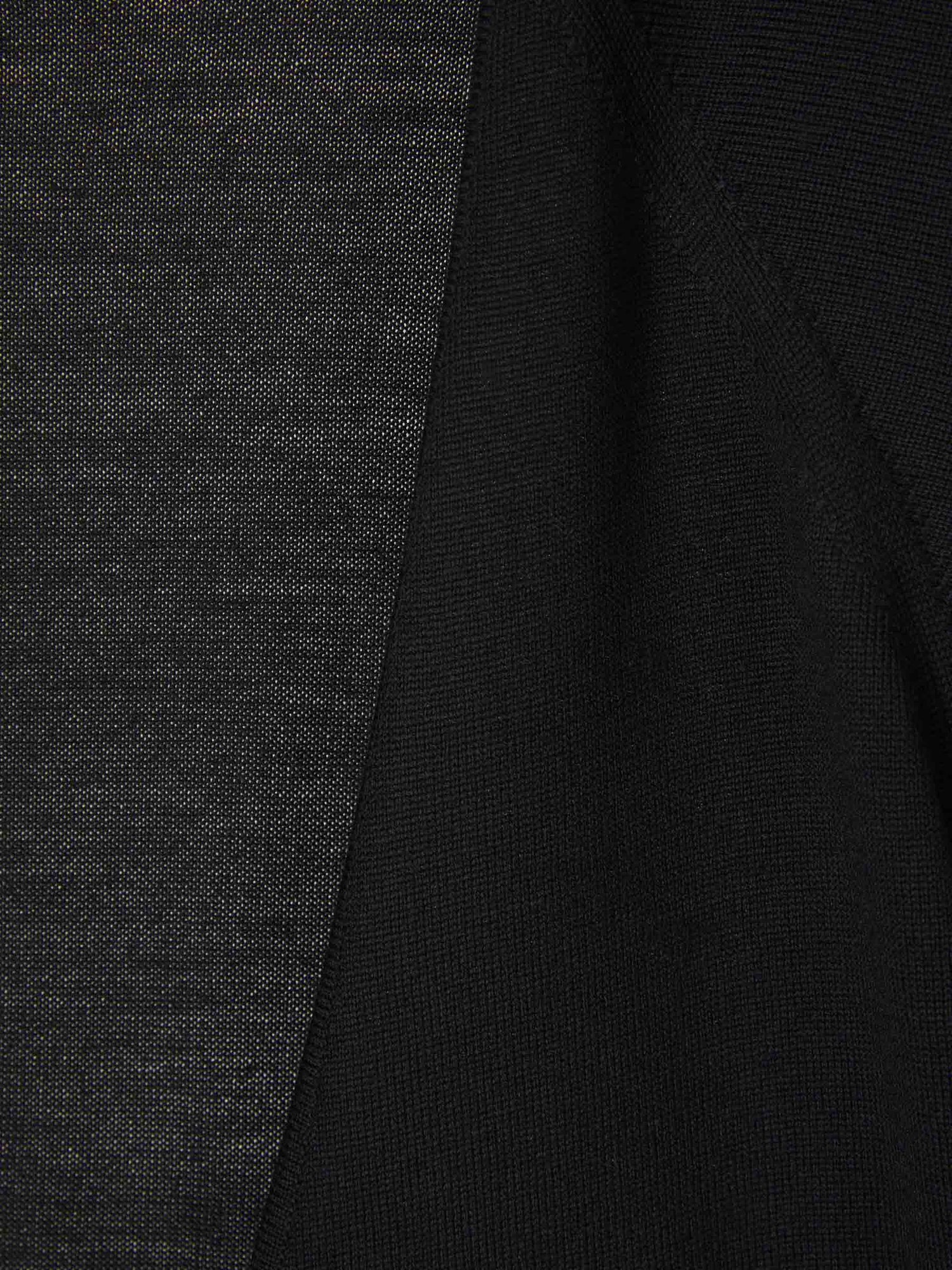 Outlet online The Attico Mujer Vestido Atwell Lana color Negro sku 721-000049 01 - Foto 3