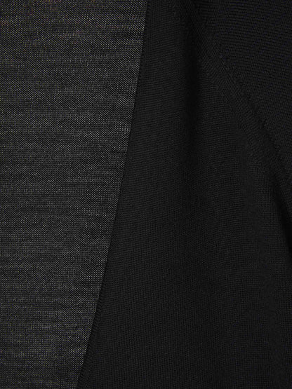 Outlet online The Attico Mujer Vestido Atwell Lana color Negro sku 721-000049 01 - Foto 3