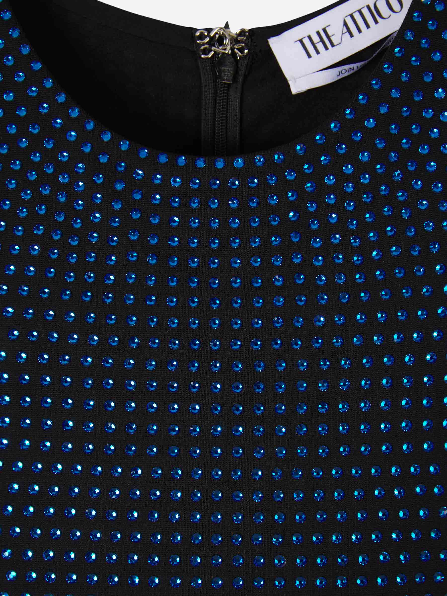 Outlet online The Attico Mujer Vestido Mirna Midi color Azul Real sku 721-000050 01 - Foto 3