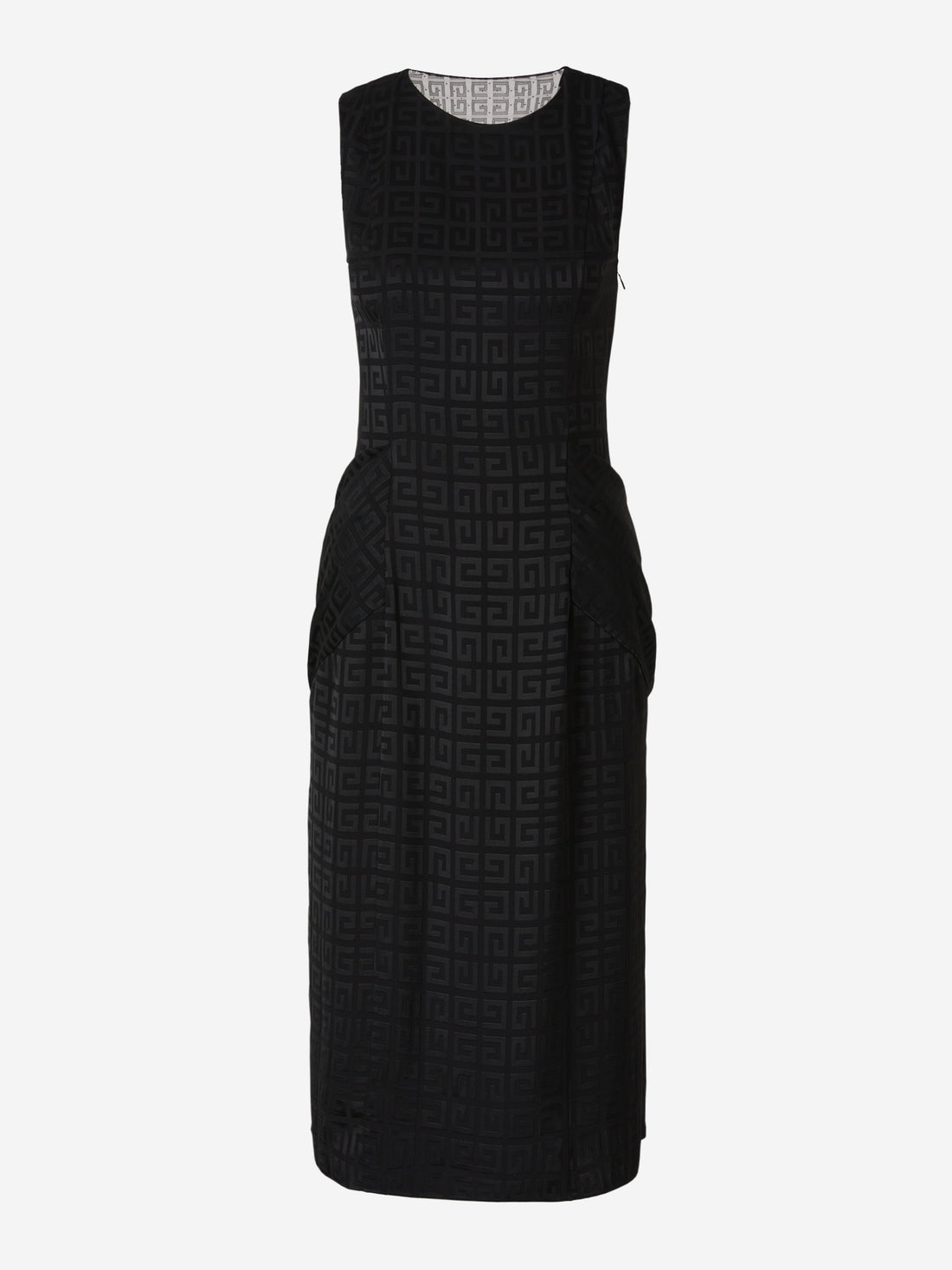 Givenchy Mujer Barcelona Vestido Jacquard Drapeado color Negro sku 721-000056 01 - Foto 1