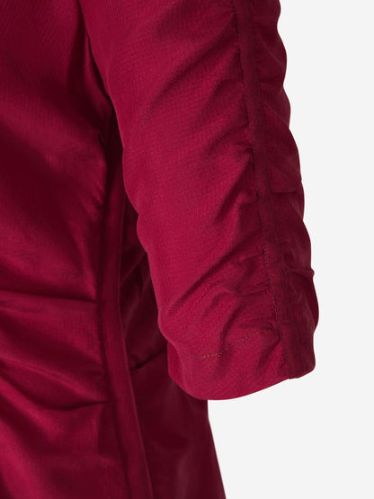 Outlet online Dorothee Schumacher Mujer Vestido Seda Lisa color Burdeos sku 721-000107 01 - Foto 4
