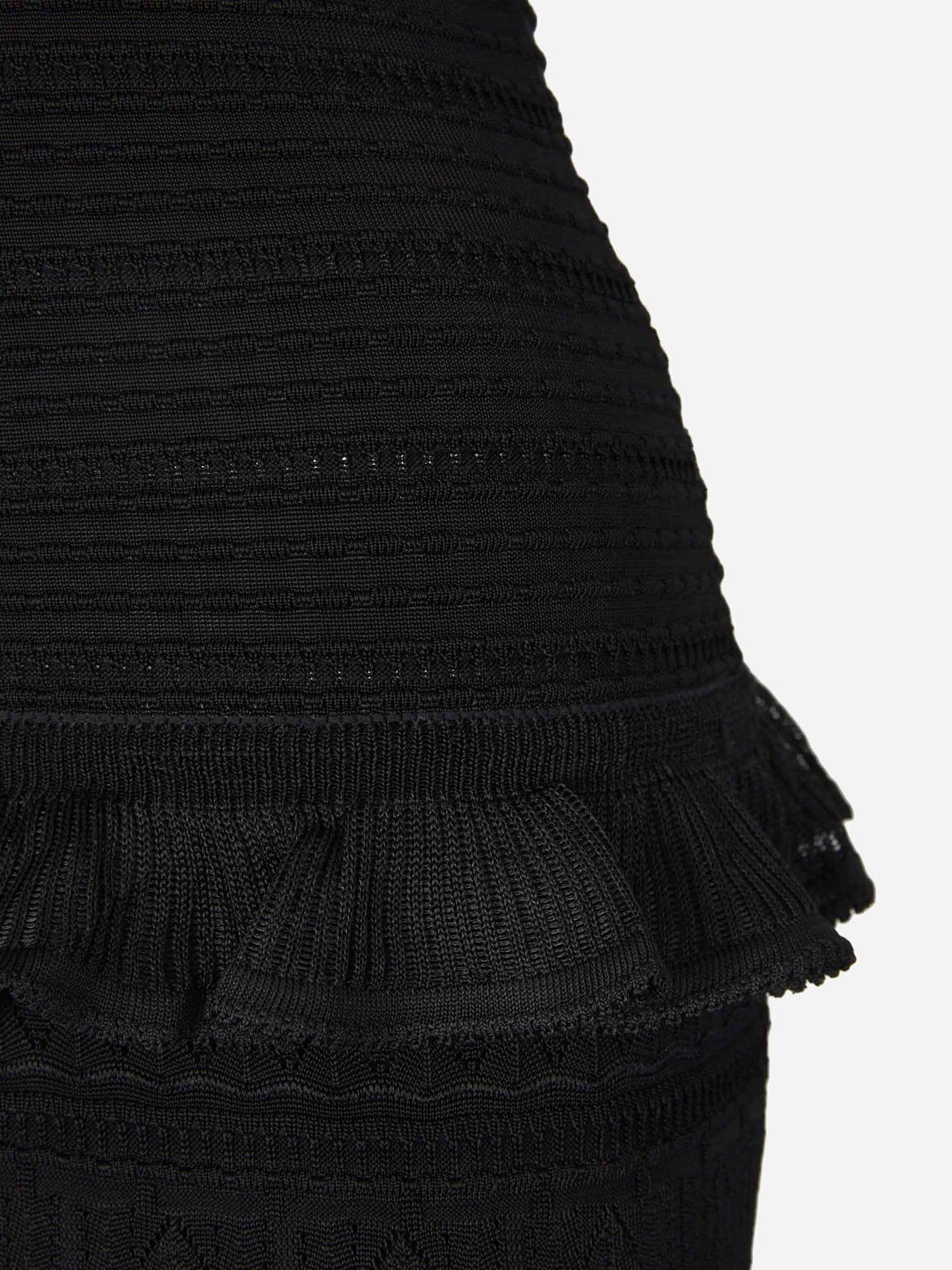 Outlet online Zimmermann Mujer Vestido Volantes Luminosity color Negro sku 721-000117 01 - Foto 4
