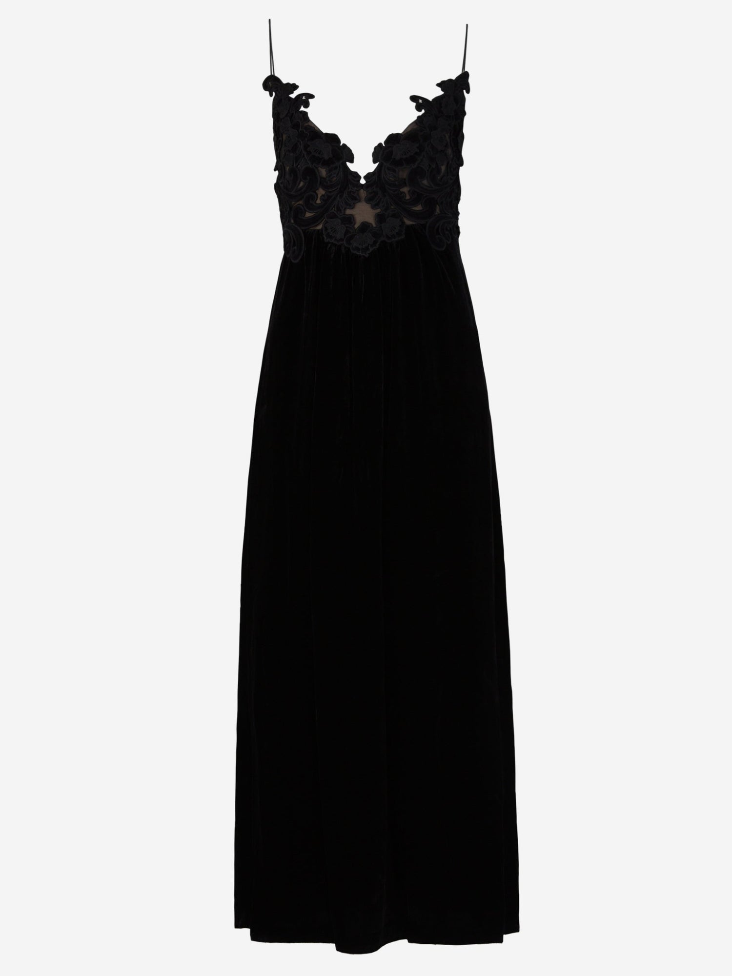 Outlet online Zimmermann Mujer Vestido Sensory Velvet color Negro sku 721-000120 01 - Foto 1