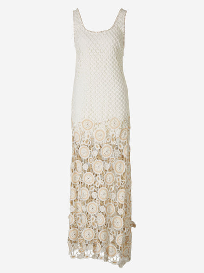 Outlet online Simkhai Mujer Vestido Largo Croché color Amarillo sku 721-000125 01 - Foto 5