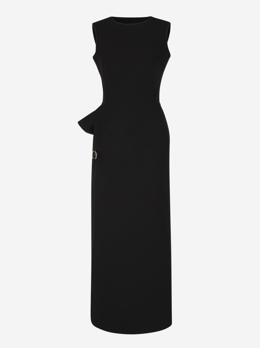 Maticevski Mujer Barcelona Vestido Midi Mannerism color Negro sku 721-000184 02 - Foto 1