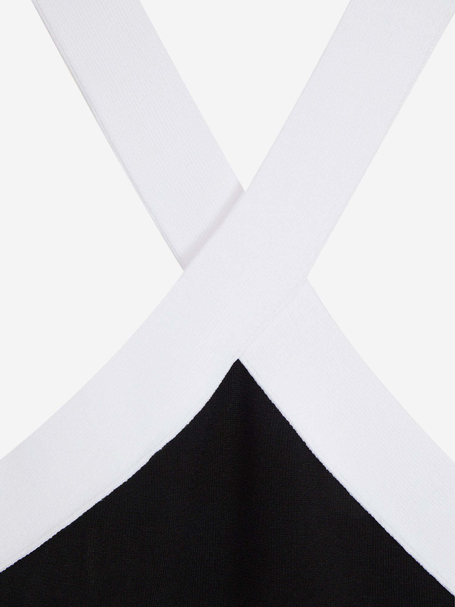 Outlet online Roland Mouret Mujer Vestido Midi Bicolor color Negro sku 721-000273 01 - Foto 3