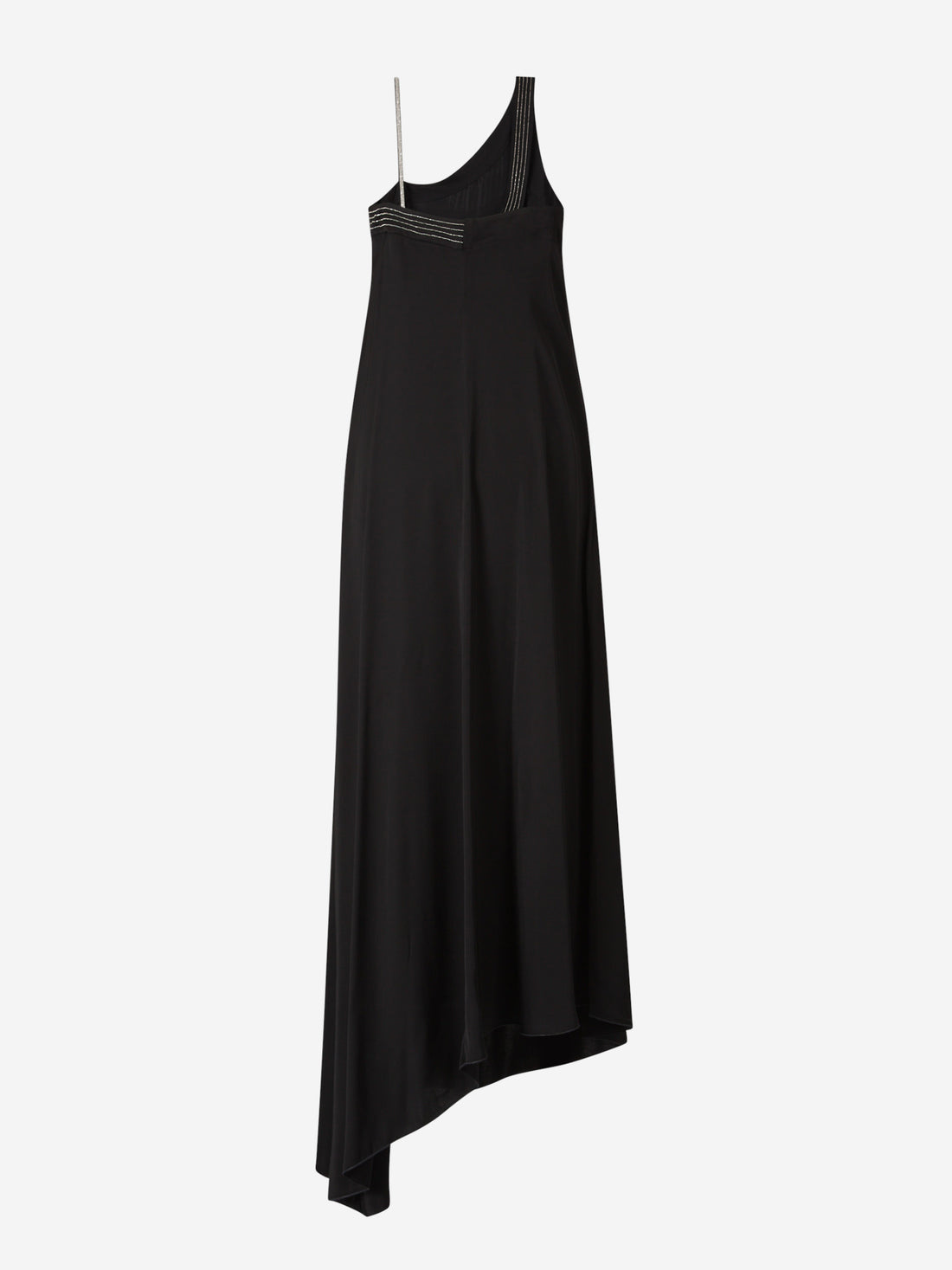 Peserico Mujer Barcelona Vesitdo Midi Satén color Negro sku 721-000346 01 - Foto 2