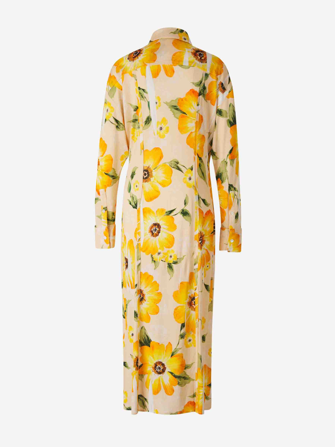 Acne Studios Mujer Barcelona Vestido Midi Camisero color Amarillo sku 721-000362 01 - Foto 2