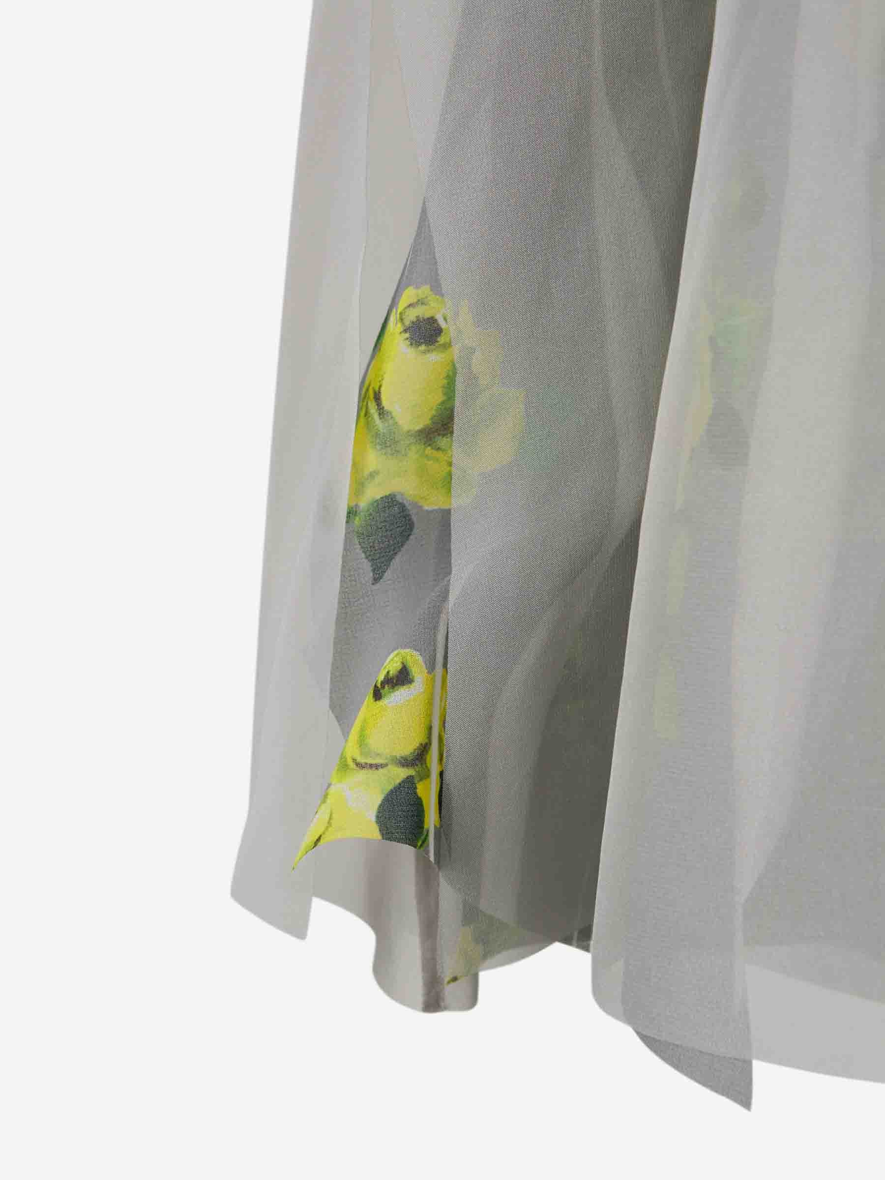 Acne Studios Mujer Barcelona Vestido Maxi Capas color Taupe sku 721-000364 01 - Foto 5