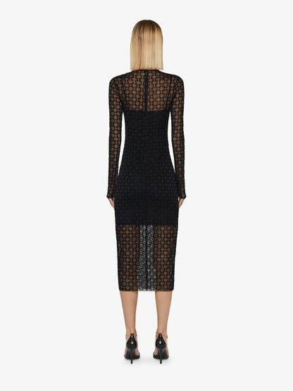 Givenchy Mujer Barcelona Vestido Midi Tul color Negro sku 721-000387 01 - Foto 3