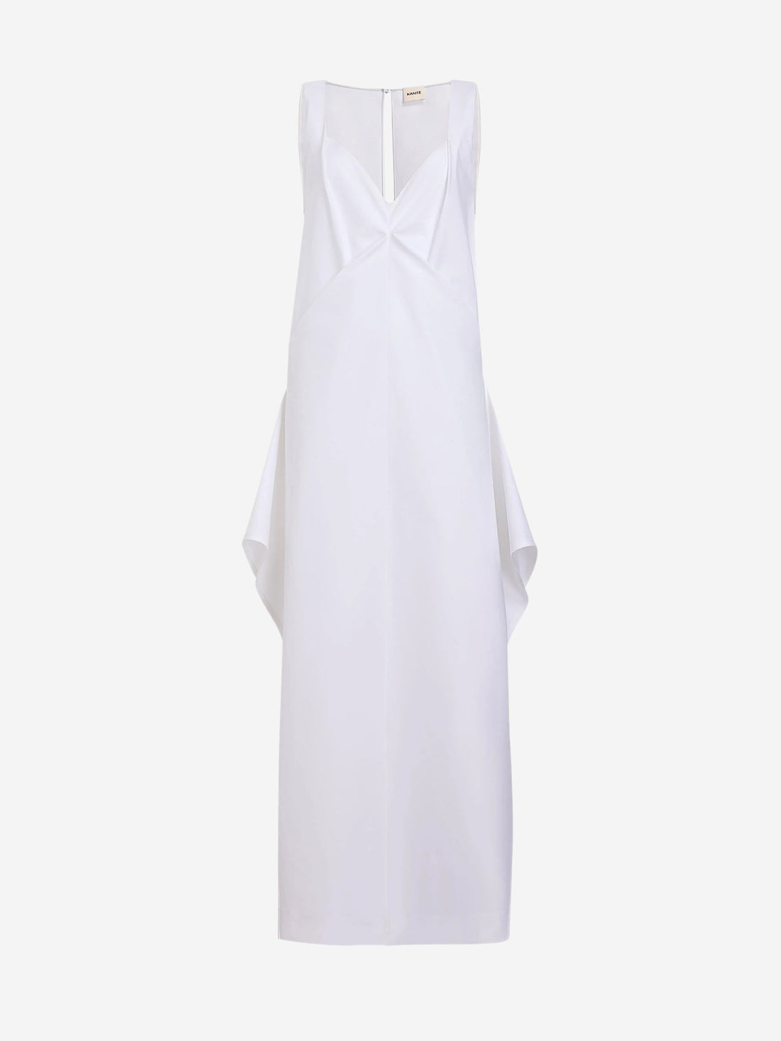 Khaite Mujer Barcelona Vestido Maxi Algodón color Blanco sku 721-000388 01 - Foto 1