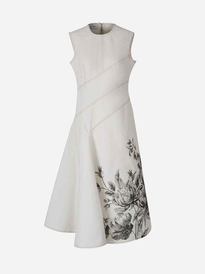 Erdem Mujer Barcelona Vestido Midi Denim color Blanco sku 721-000396 01 - Foto 1